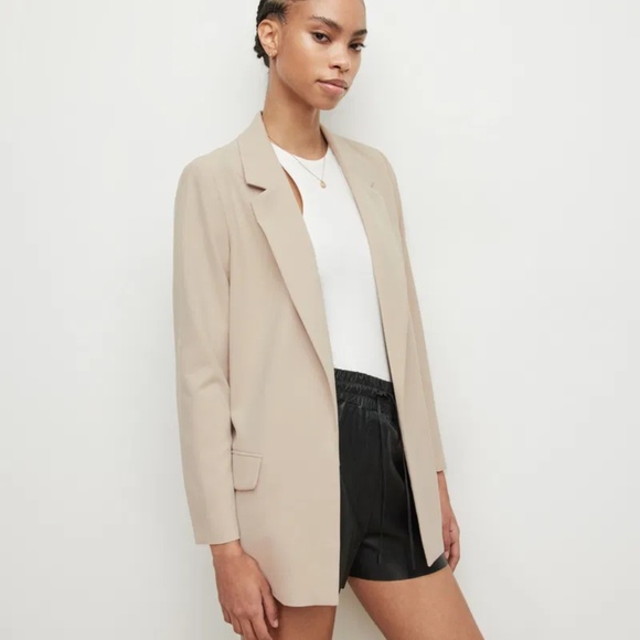 NWT ALLSAINTS  Aleida Tri Blazer - size 2 - Picture 3 of 6